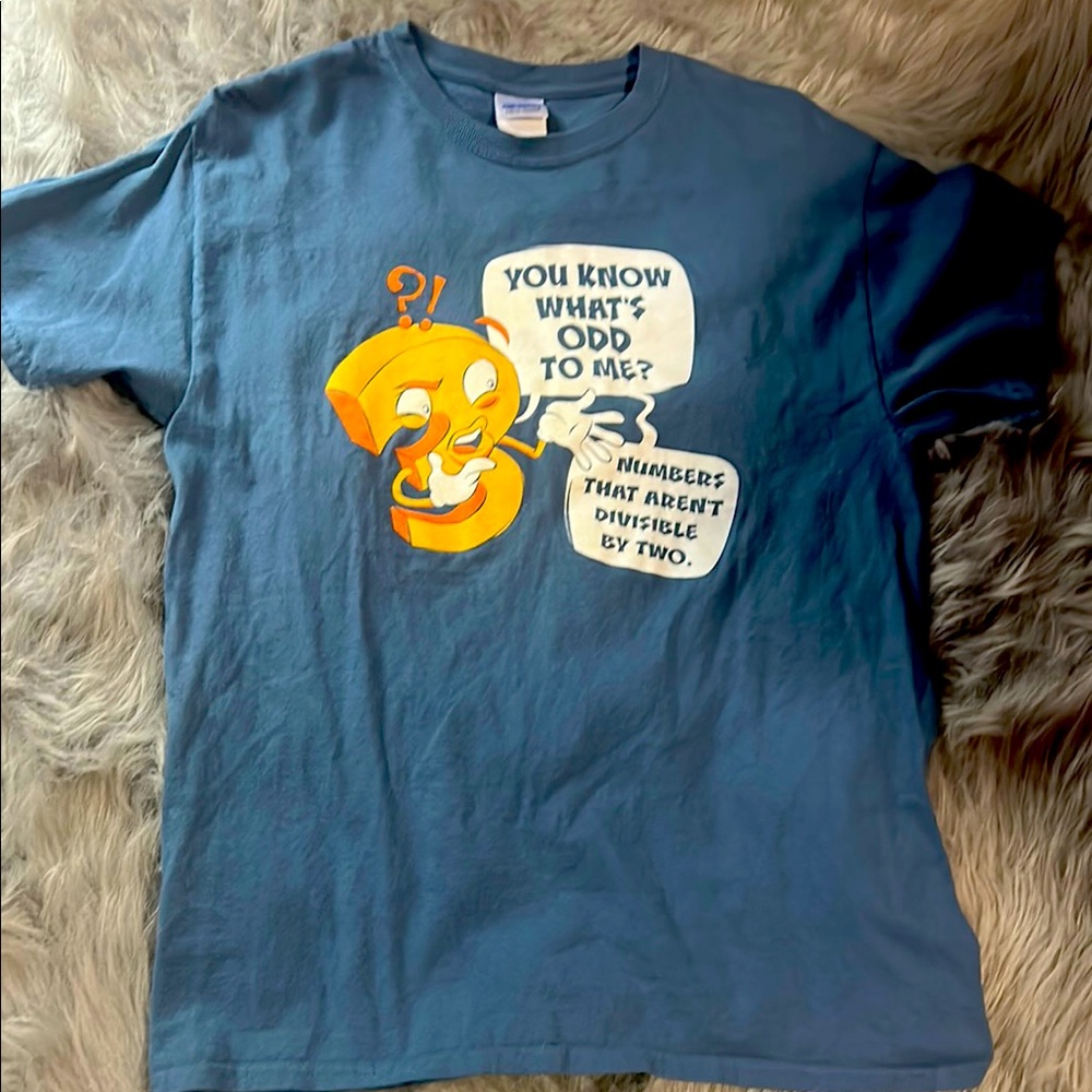 Gildan Ultra Cotton Blue T-Shirt